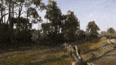 a person holding a gun in a video game