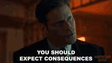 You Should Expect Consequences Crispin Glover GIF - You Should Expect Consequences Crispin Glover Mr World GIFs