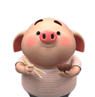 Heo Xinh Pig Sticker - Heo Xinh Pig Cute Pig Stickers