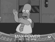 Max Power - The Simpsons GIF - Power Max Power Simpsons GIFs