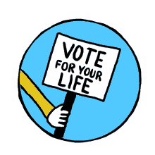 vote for your life protest go vote vote life