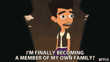 Im Finally Becoming A Member Of My Own Family Member Of The Family GIF - Im Finally Becoming A Member Of My Own Family Member Of The Family Family GIFs