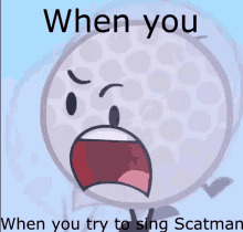 bfb bfdi golfball when you funny