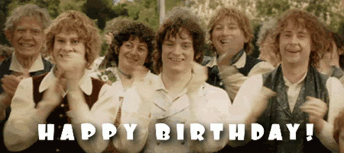 Lord Of The Rings Happy Birthday Gif
