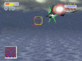 a screenshot of a video game with a character named slippy
