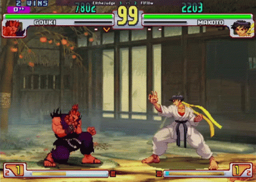 Akuma / Gouki (Street Fighter III: 3rd Strike) GIF Animations