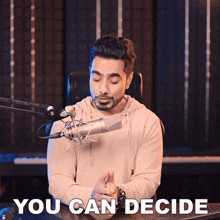 You Can Decide Unmesh Dinda GIF - You Can Decide Unmesh Dinda Piximperfect GIFs