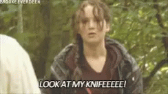 katniss and her knife