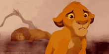 Lion King Simba Crying GIF