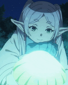 Anime Frieren GIF - Anime Frieren Mushroom GIFs