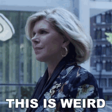 this is weird diane lockhart the good fight strange its unusual