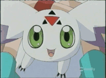Calumon Digimon Tamers Blinking Cute Anime GIF - Calumon Digimon Tamers Blinking Cute Anime GIFs