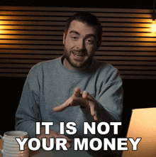It Is Not Your Money Lewis Jackson GIF