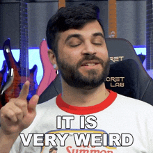 It Is Very Weird Andrew Baena GIF - It Is Very Weird Andrew Baena It Is Really Odd GIFs