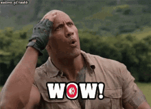 Wow The Rock GIF - Wow The Rock Hive GIFs