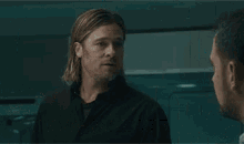 World War Z Brad Pitt GIF - World War Z Brad Pitt Shes Actually Pretty Hot GIFs