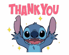 Stitch Thank You GIF - Stitch Thank You Happy GIFs