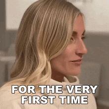 For The Very First Time Ashley Crosby GIF - For The Very First Time Ashley Crosby The Crosbys GIFs