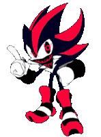 Sarah Henderson Shadow The Hedgehog Sticker