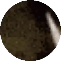 a pixelated image of a circle with a few dots in it