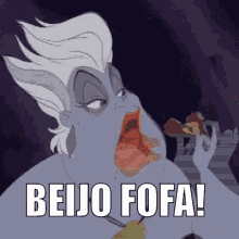 úrsula Pequenasereia Sereia Beijo Fofa GIF - Ursula Little Mermaid Mermaid GIFs