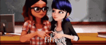 Fificait Marionette And Alya GIF - Fificait Marionette And Alya Miraculous Ladybug GIFs