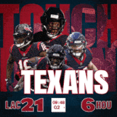 Houston Texans (6) Vs. Los Angeles Chargers (21) Second Quarter GIF