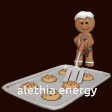 Alethia Cookie Bread Man GIF - Alethia Cookie Bread Man Gingerbread GIFs
