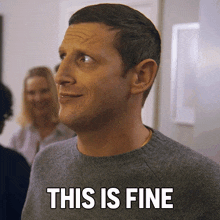 This Is Fine Tim Robinson GIF