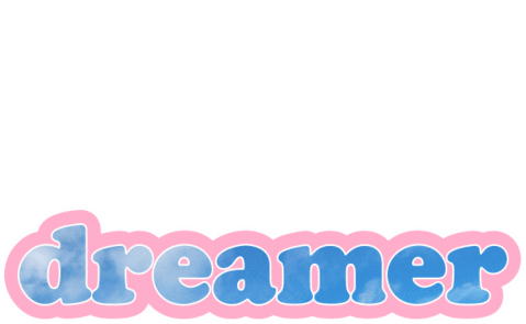 Dream Dreamer Sticker - Dream Dreamer Logo Stickers