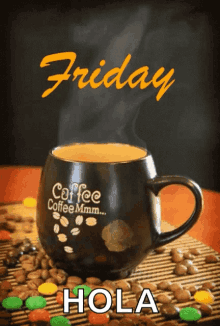 Friday Coffee GIF - Friday Coffee Mmm Coffee GIFs
