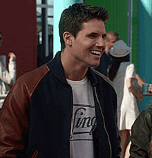 Robbie Amell Smile GIF - Robbie Amell Smile Handsome GIFs