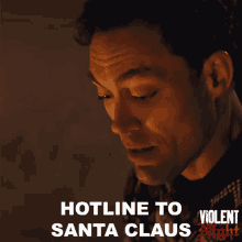 Hotline To Santa Claus Jason Lightstone GIF