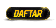 a button that says daftar in yellow on a black background