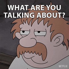 What Are You Talking About King Zøg GIF - What Are You Talking About King Zøg John Dimaggio GIFs
