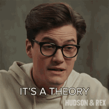 Its A Theory Jesse Mills GIF - Its A Theory Jesse Mills Hudson And Rex GIFs