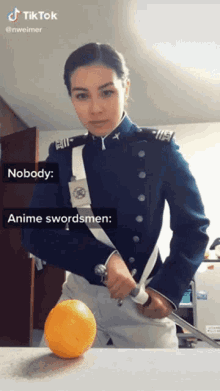 Anime Anime Swordsmen GIF - Anime Anime Swordsmen Orange GIFs