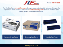 fax machine toner jtf business systems jtfbus brother fax machine toner promoting