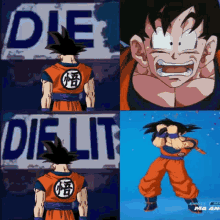 Goku Die GIF - Goku Die Die Lit GIFs