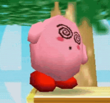 Confsed Kirby Shot GIF - Confsed Kirby Shot GIFs