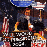 Will Wood Will Wood For President 2024 GIF