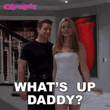 Whats Up Daddy Cher GIF - Whats Up Daddy Cher Alicia Silverstone GIFs