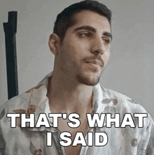 That'S What I Said Rudy Ayoub GIF - That'S What I Said Rudy Ayoub That'S What I'M Talking About GIFs