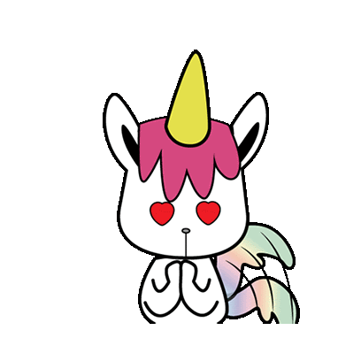 Cute Unicorn Sticker - Cute Unicorn - Discover & Share GIFs