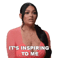 It’s Inspiring To Me Basketball Wives Orlando Sticker - It’s Inspiring To Me Basketball Wives Orlando It Motivated Me Stickers