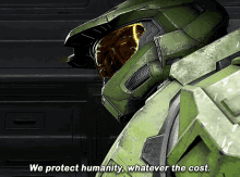 Halo Master Chief GIF - Halo Master Chief We Protect Humanity Whatever The Cost GIFs