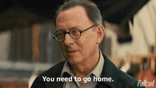 You Need To Go Home Fallout GIF - You Need To Go Home Fallout You Need To Leave GIFs
