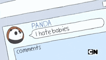 We Bare Bears I Had To Make This Gif Because I Couldnt Find It On Tenor GIF - We Bare Bears I Had To Make This Gif Because I Couldnt Find It On Tenor I Hate Babies GIFs