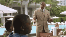 Business Meeting With The Rock GIF - Dwayne Johnson Business Meeting Ballers GIFs