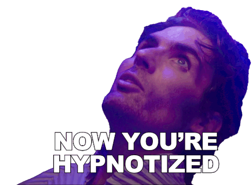 Now Youre Hypnotized Tyson Ritter Now More Than Ever Sticker - Now Youre Hypnotized Tyson Ritter Now More Than Ever Dont Rush Dont Wait Song Stickers